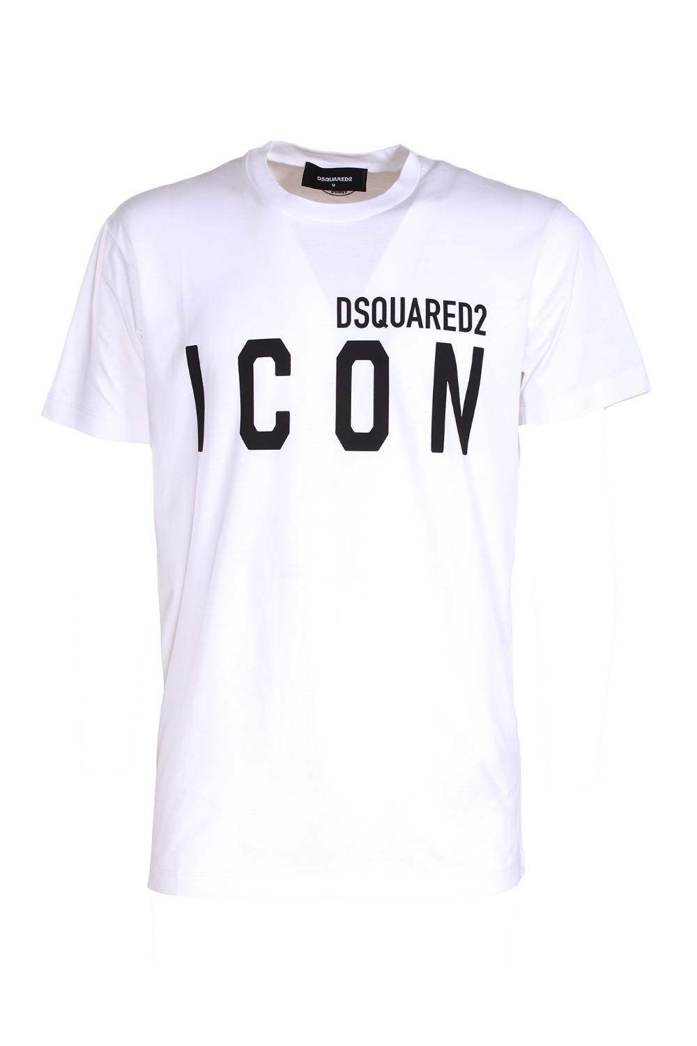 shop DSQUARED2  T-shirt: DSQUARED2 T-Shirt girocollo in jersey di cotone.
Vestibilità slim.
Maniche corte.
Stampa lettering "DSQUARED2 ICON" sul davanti.
Composizione: 100% cotone.
Made in Romania.. S79GC0003 S23009-989 number 9775854